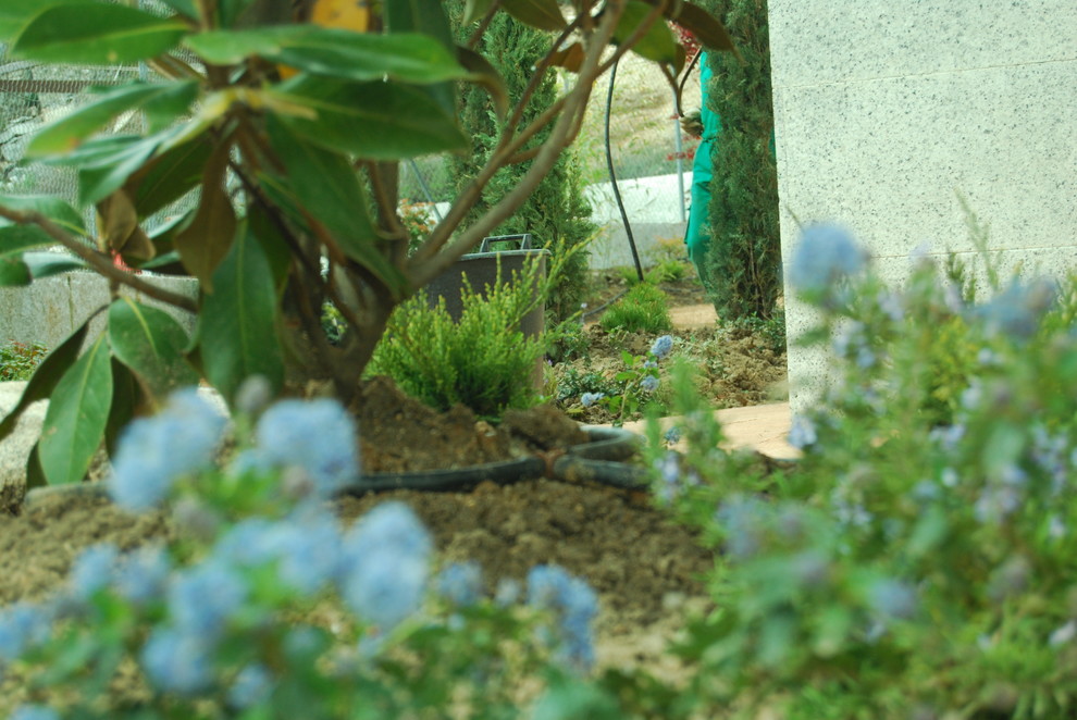 Jardín con rincones pequeños