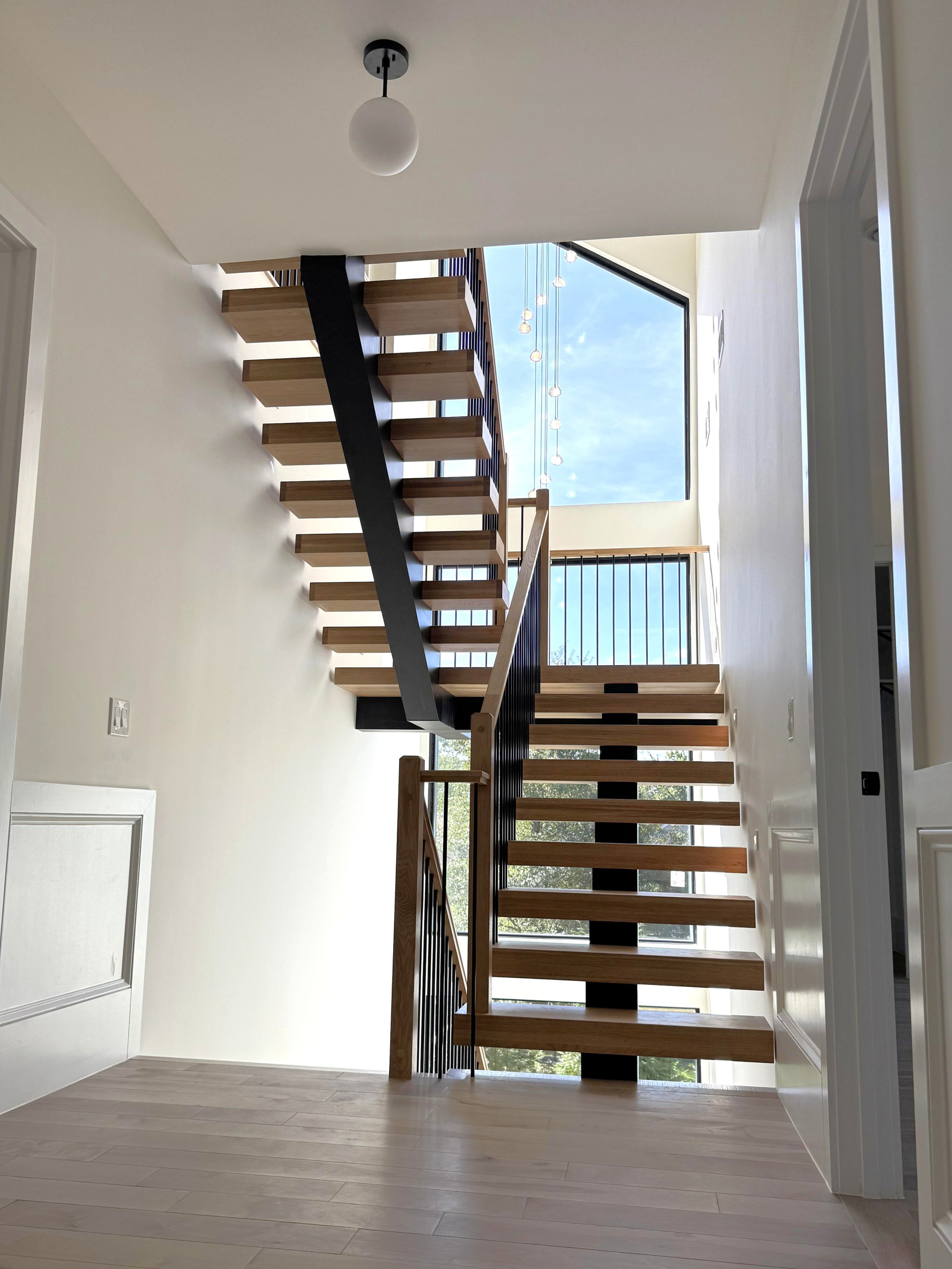 139_Four-Story Modern Staircase, Arlington, VA 22207