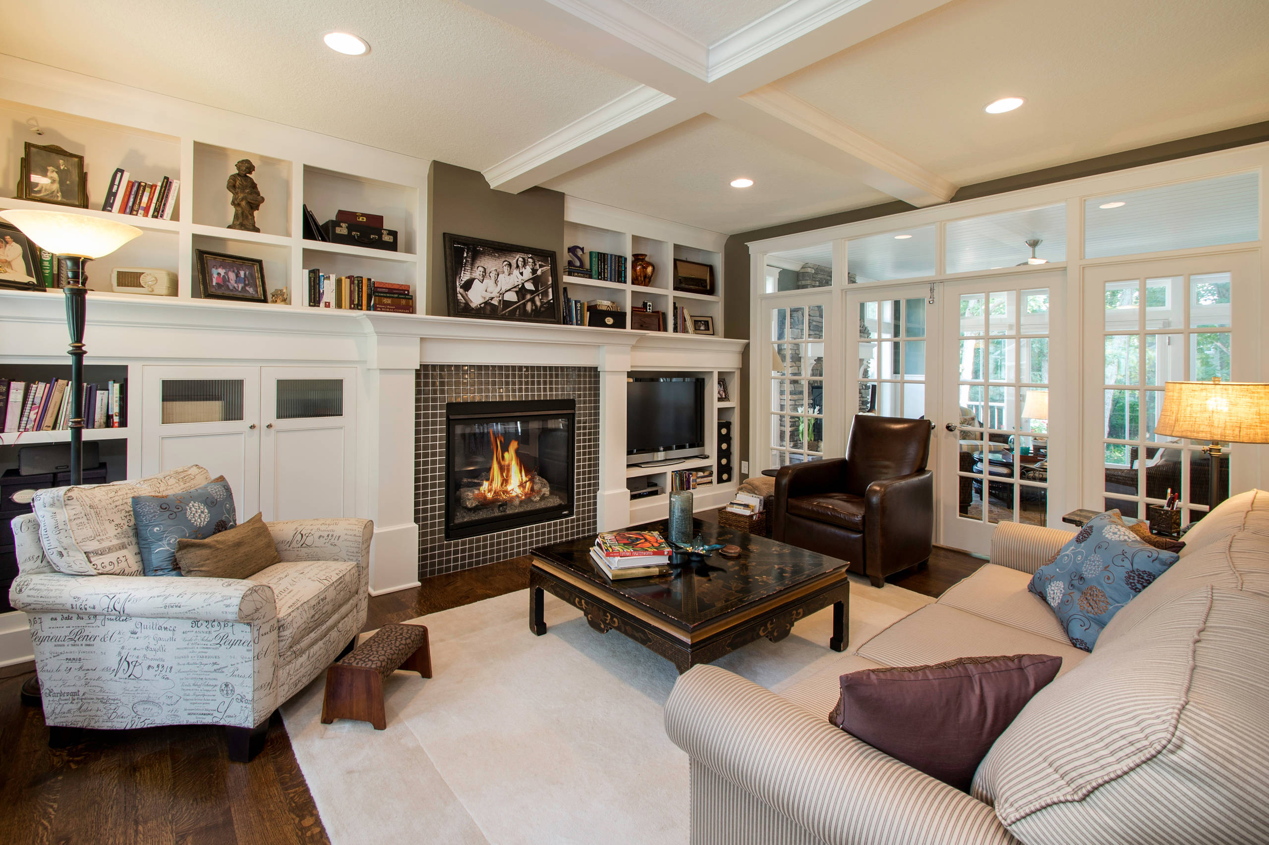 75 Craftsman Living Room Ideas You'll Love - January, 2026 | Houzz, image size:2560x1706