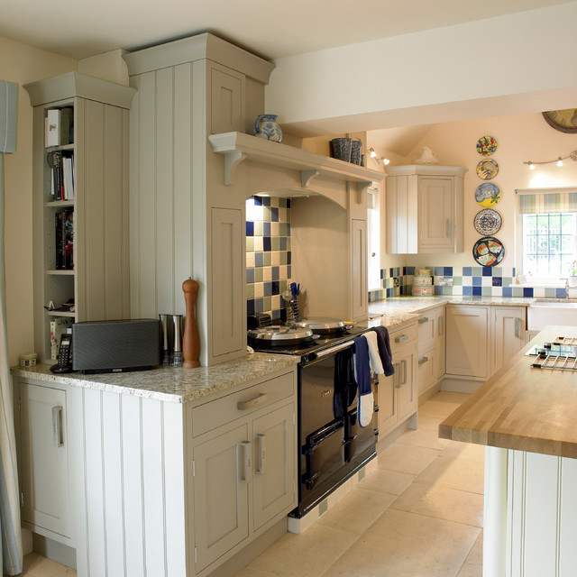 Painted In-Frame Kitchen landstil-koekken