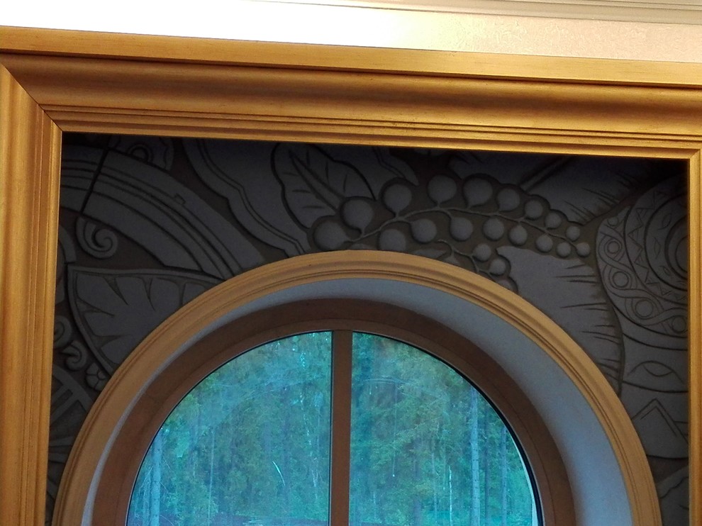 барельеф загородный дом