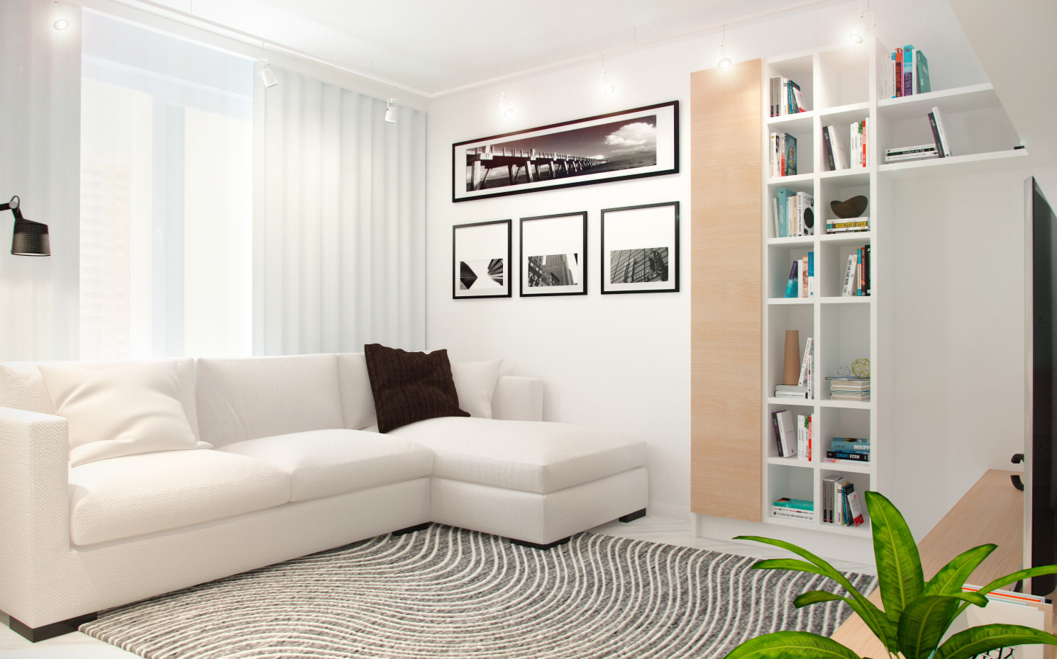 Скандинавский минимализм в Москве. Реконструкция.