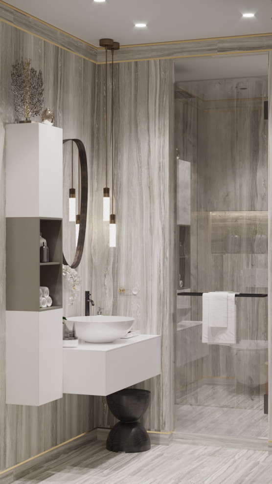 Дизайн трехкомнатной квартиры  в ЖК «Чемпион-парк»