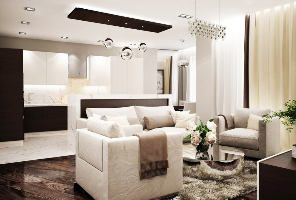 Дизайн квартиры ЖК Эмеральд (г.Москва)