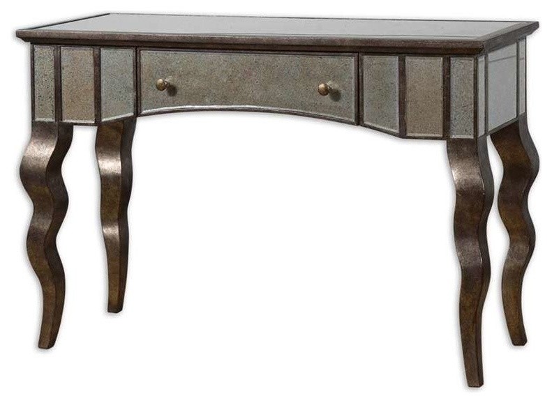 Almont Mirrored Console Table