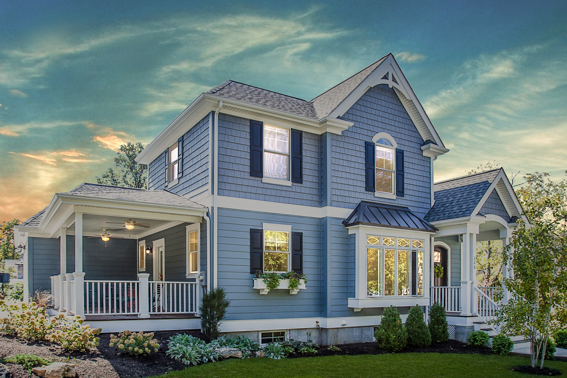 8 Beautiful Blue Paint Colors for Home Exteriors, image size:1920x1280