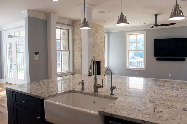 Trent Woods Custom Home transitional-kitchen