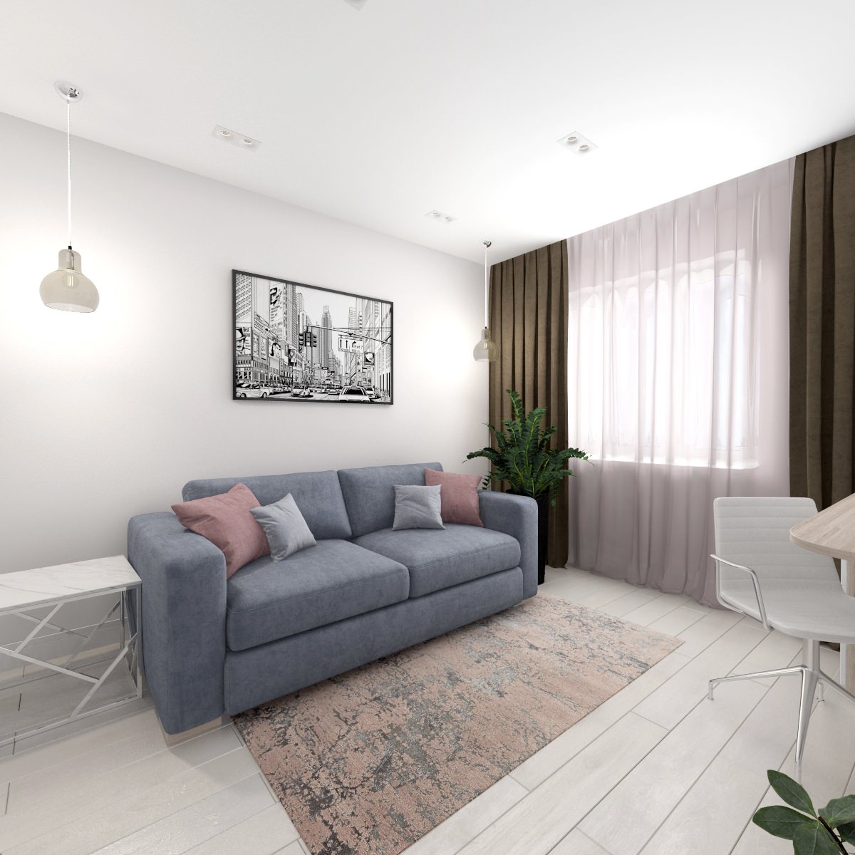 Дизайн-проект квартиры по ул. Вахова