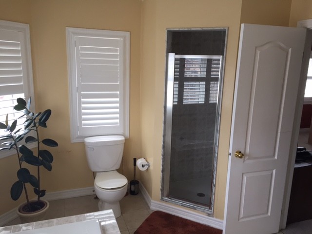 En-suite 4 pcs bathroom renovation May 2017 (Before & After)