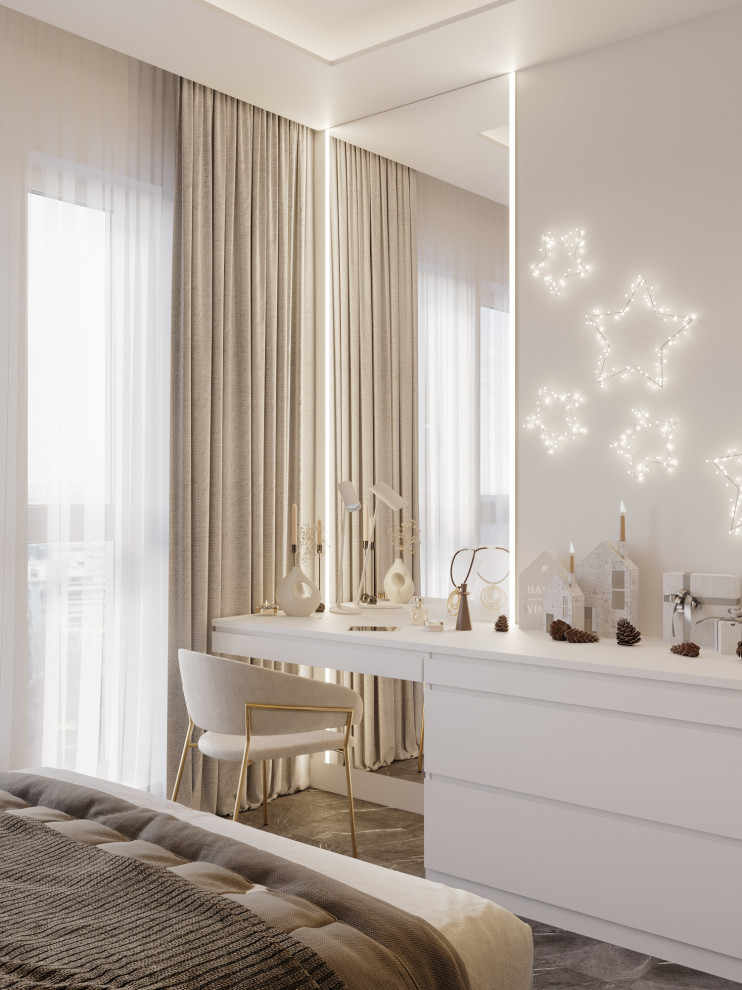 Однокомнатная квартира для молодой девушки, площадь 41 кв.м