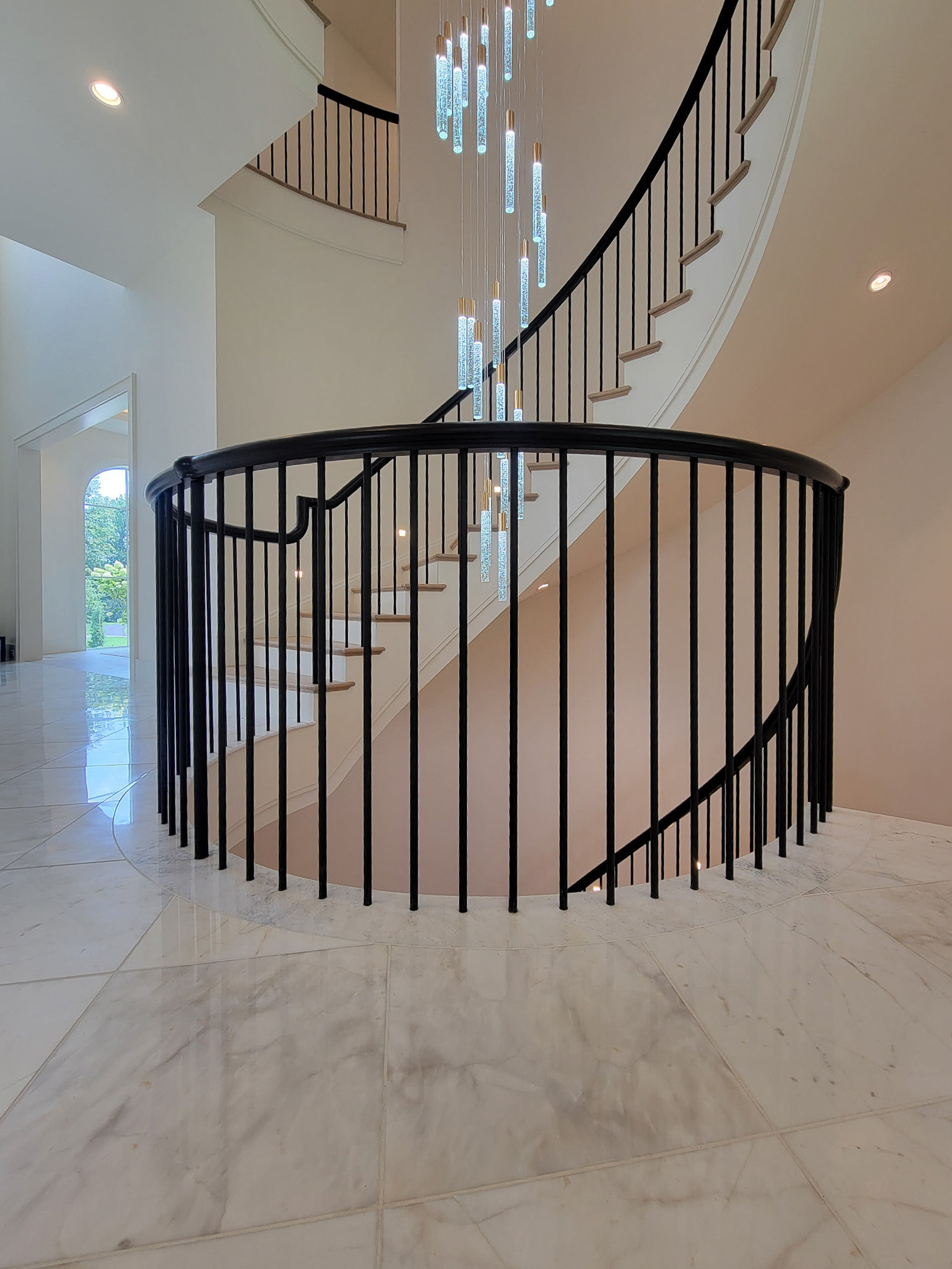 Project #158 | Contemporary Curved Staircase
