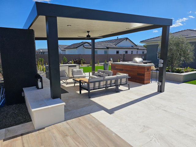 Shade Structures contemporary-patio