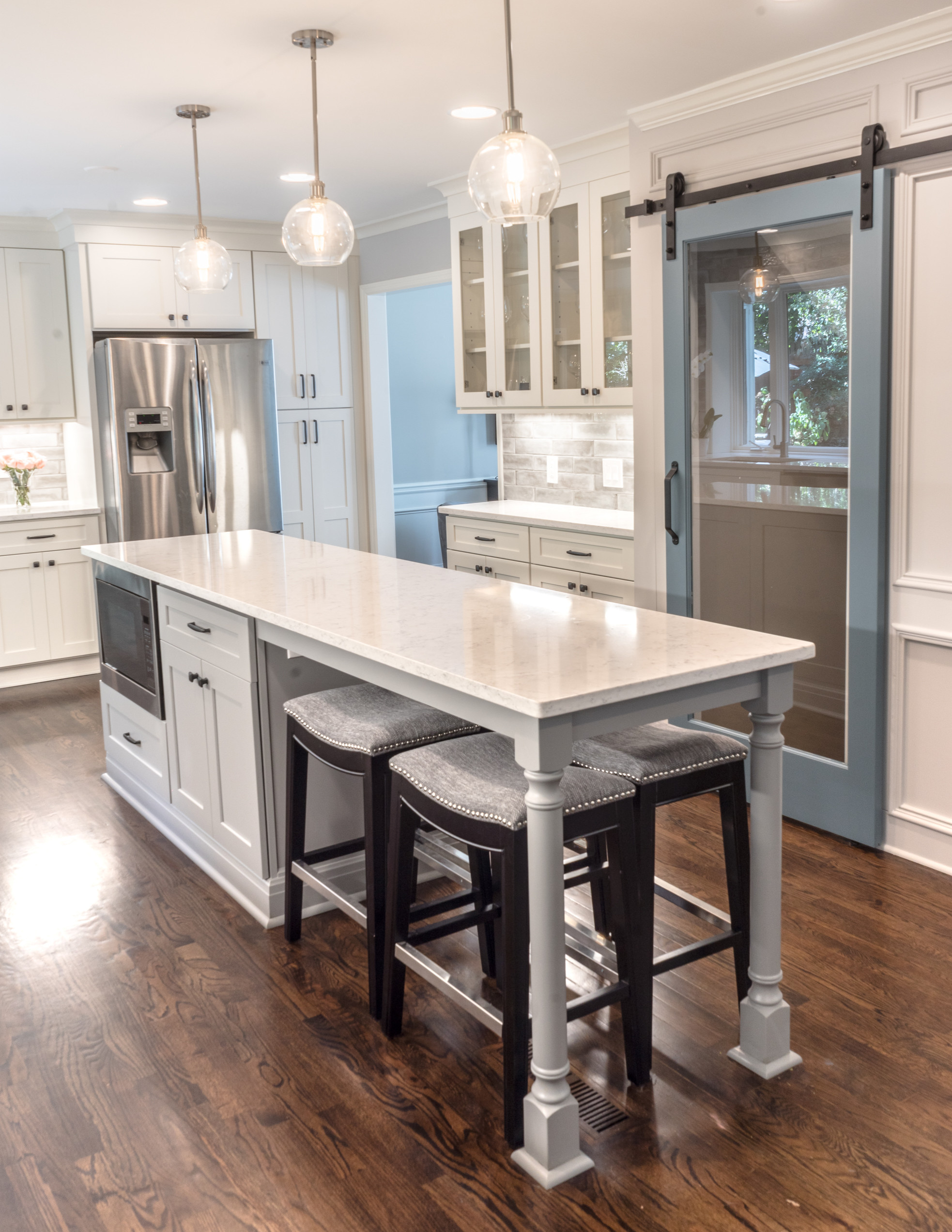 East Cobb Muted and Modern Kitchen