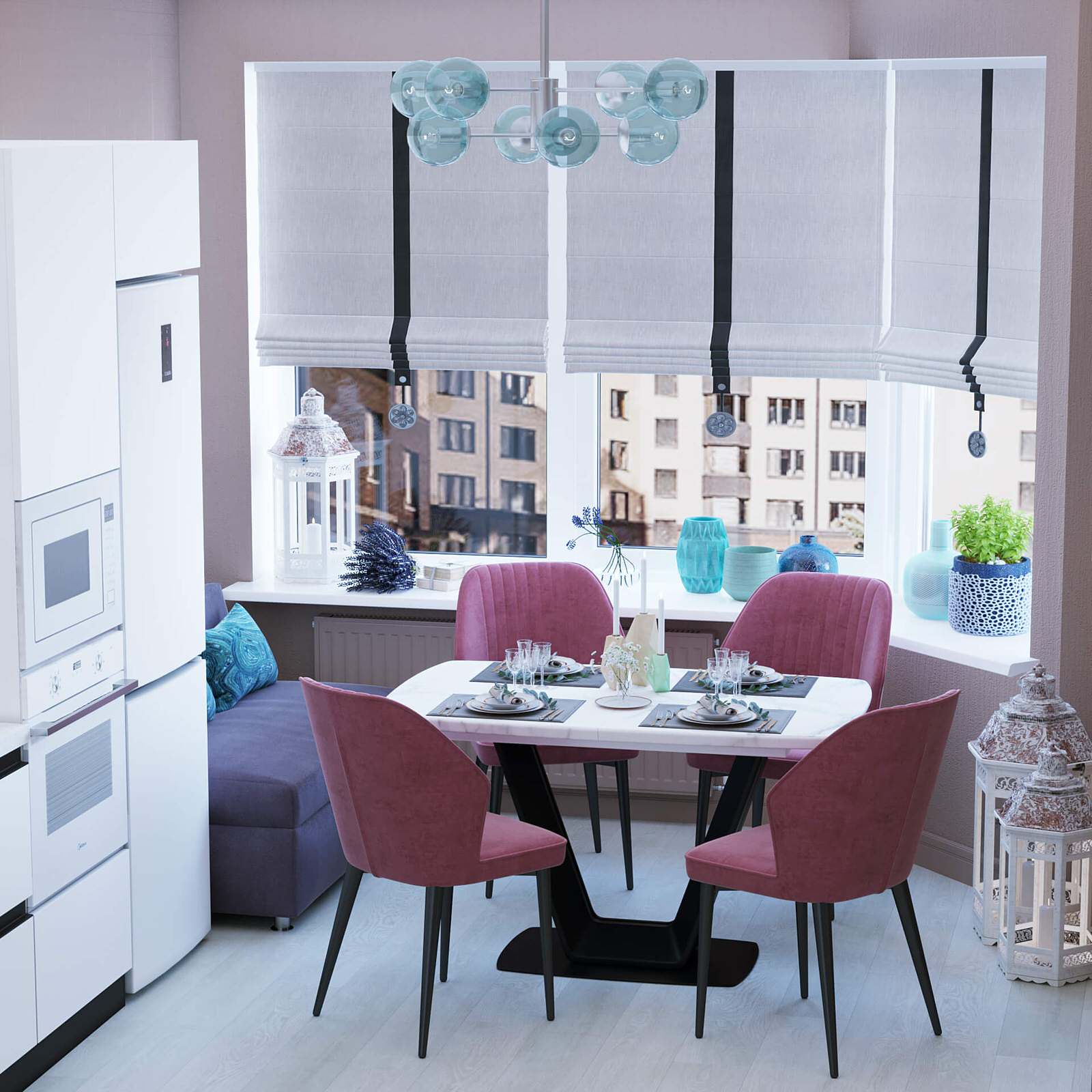 Дизайн двухкомнатной квартиры в современном стиле