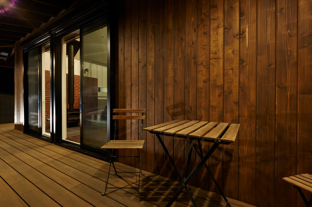 VILLA / A #1 minimalistisch-terrasse