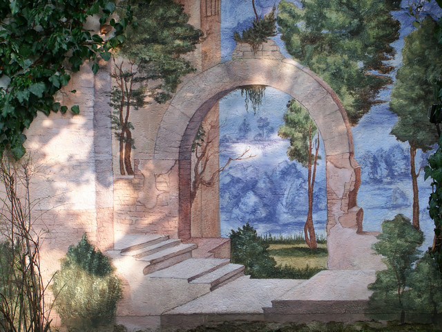 Wandmalerei Illusionsmalerei Trompe L Oeil Fresken Mediterranean Munich By Alina Cesar