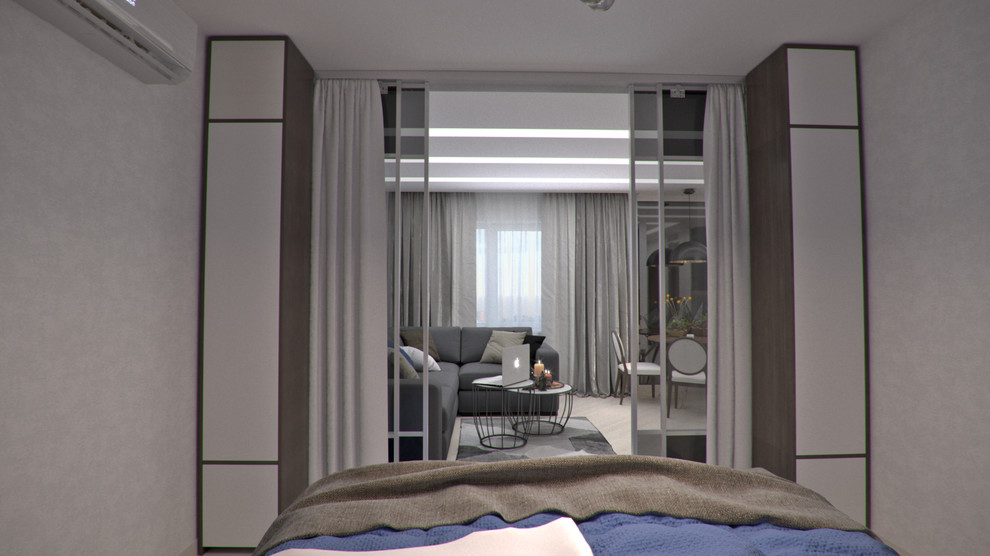 Квартира для молодой супружеской пары в жк "Лазурный"