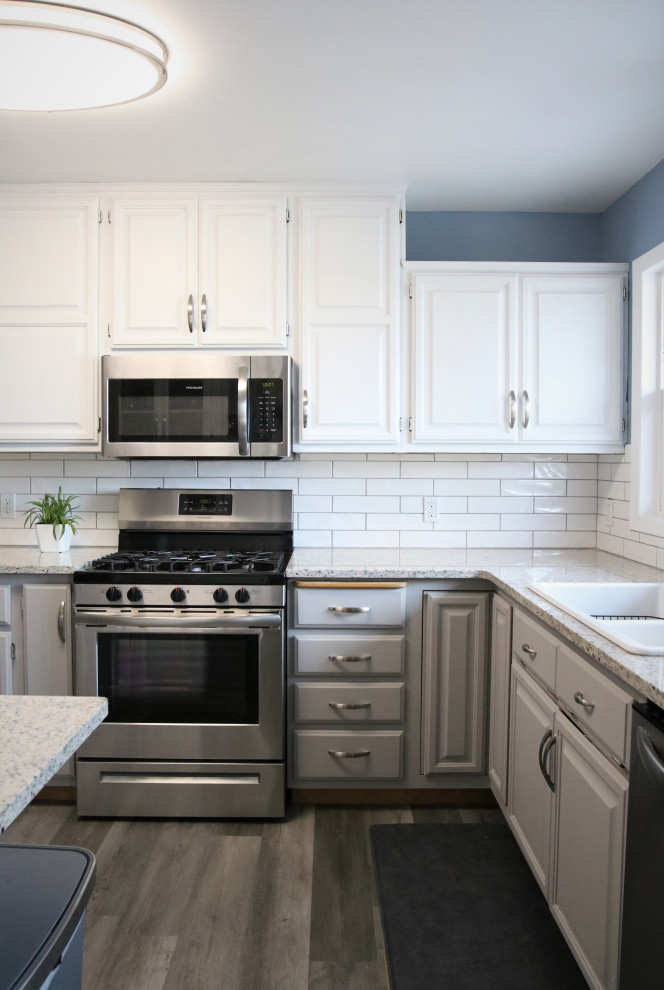 New Yorker Subway Tile Kitchen Other by French Creek Designs