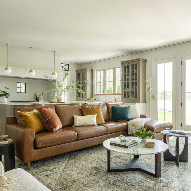 DMA Interior Define Classique Chic Salon Chicago par Interior