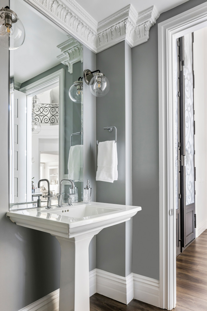 Home design - transitional home design idea in Orange County