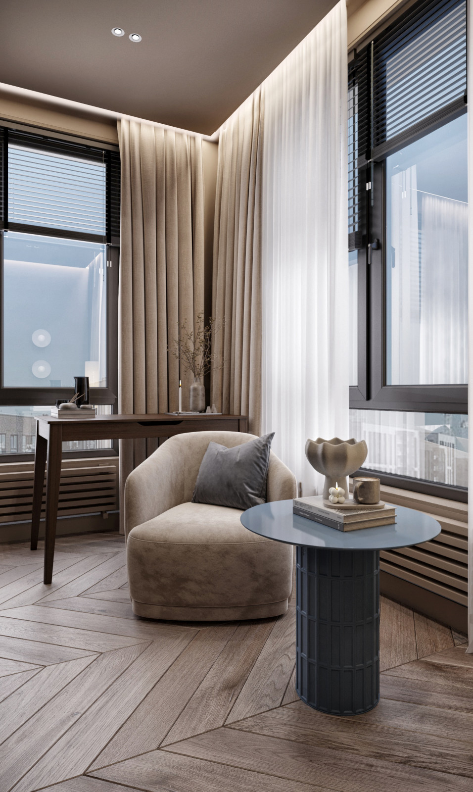 Проекттрехкомнатная квартира 115 м²