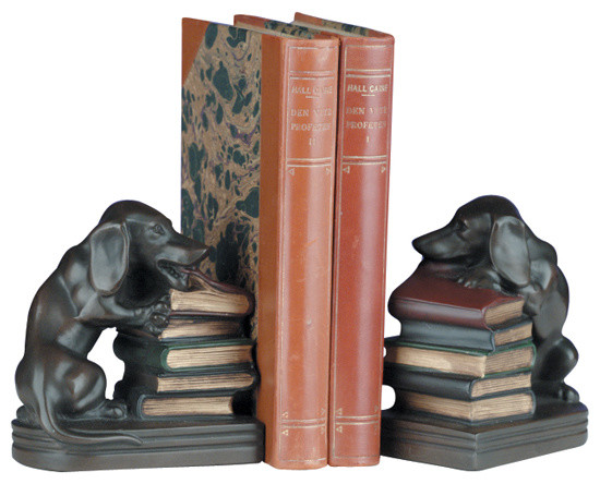 dachshund bookends