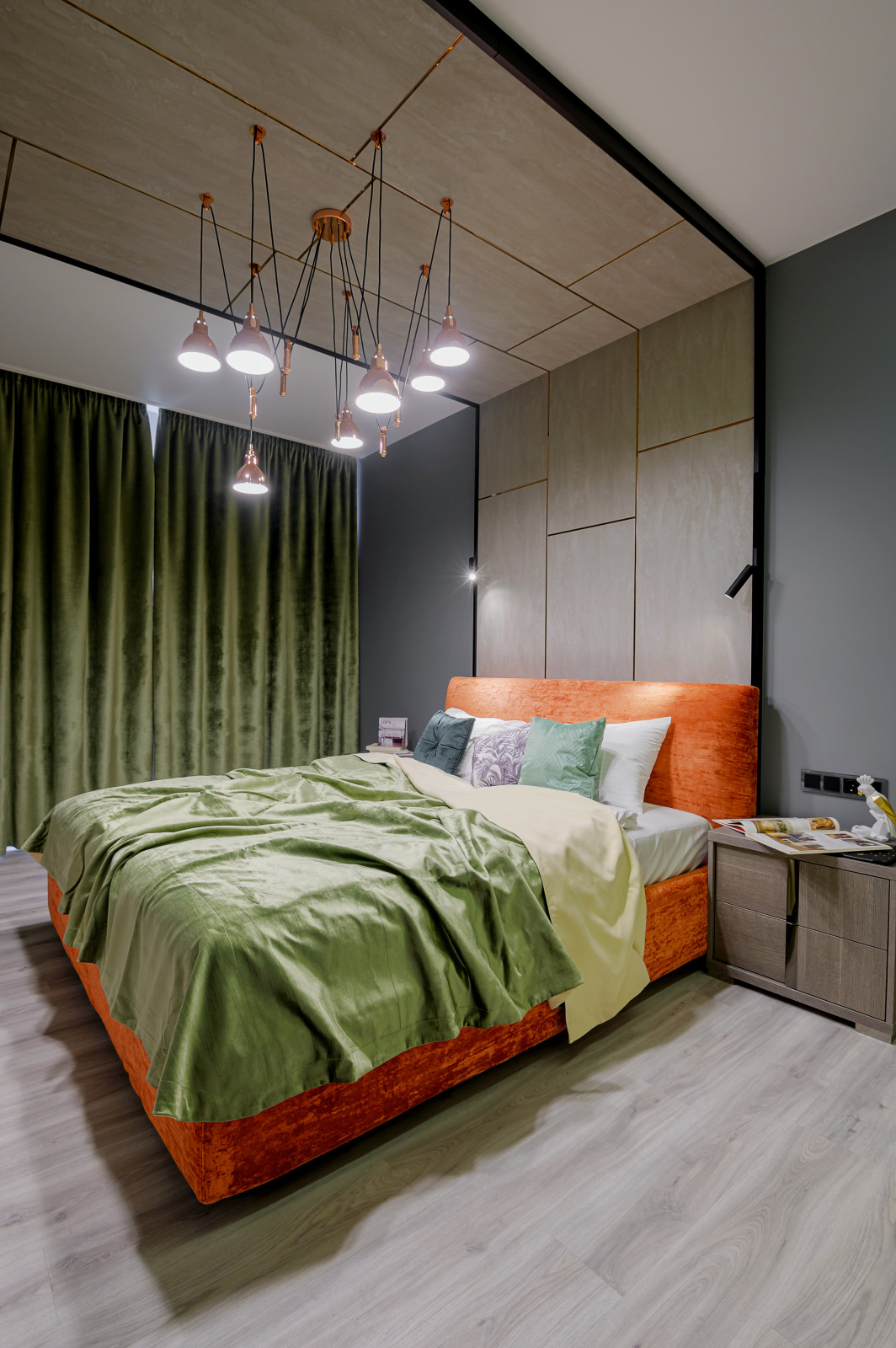 Интерьер в современном стиле ЖК «Раушен-престиж», г. Светлогорск