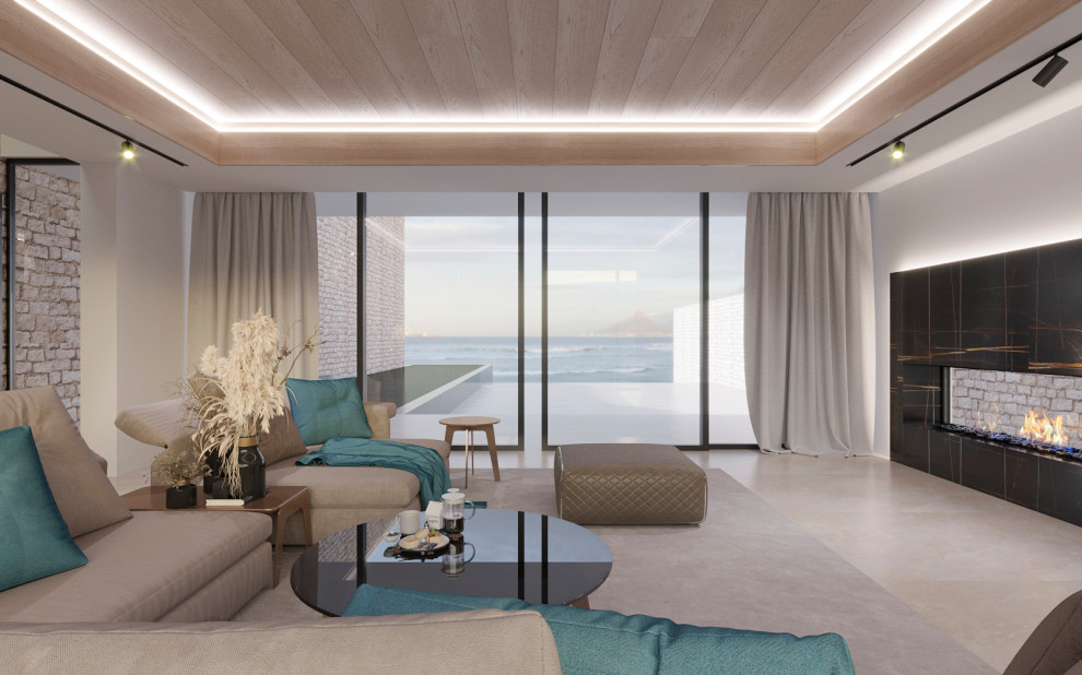 Дизайн дома у моря на Кипре