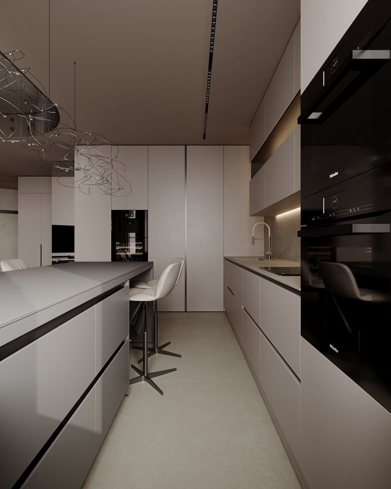 Двухуровневая квартира 120 м2, ЖК Дом На Пушкина, Калининград