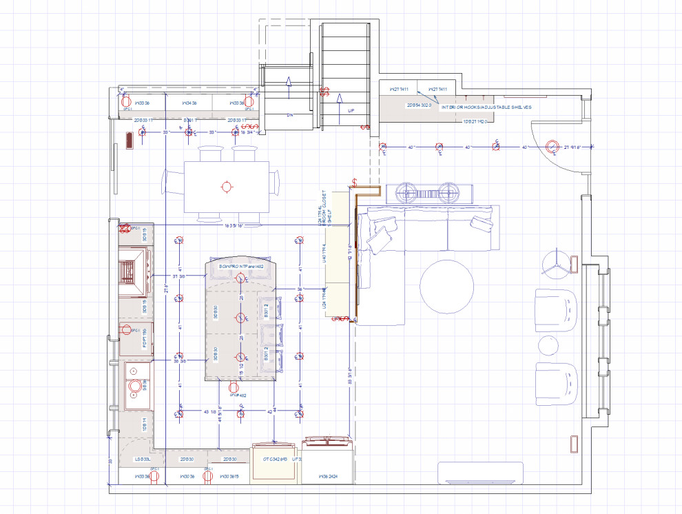 Transitional home design photo in Chicago