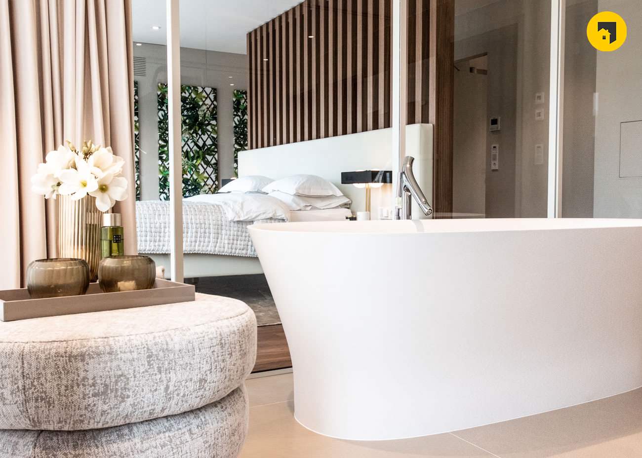 Элитный ремонт 1-го этажа загородного дома в Комарово