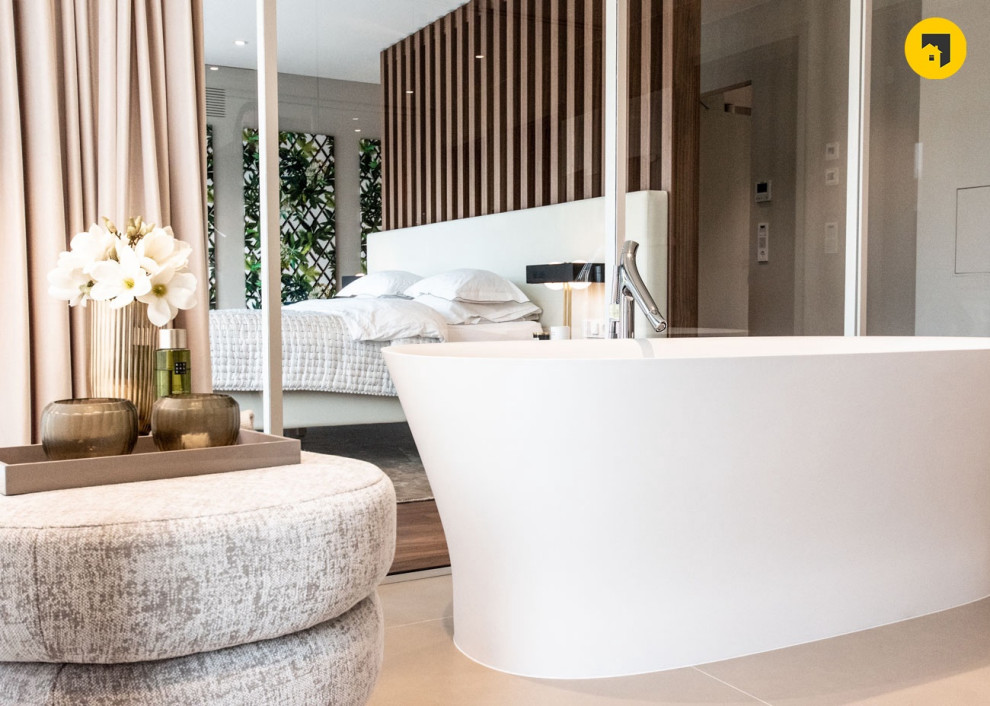 Элитный ремонт 1-го этажа загородного дома в Комарово