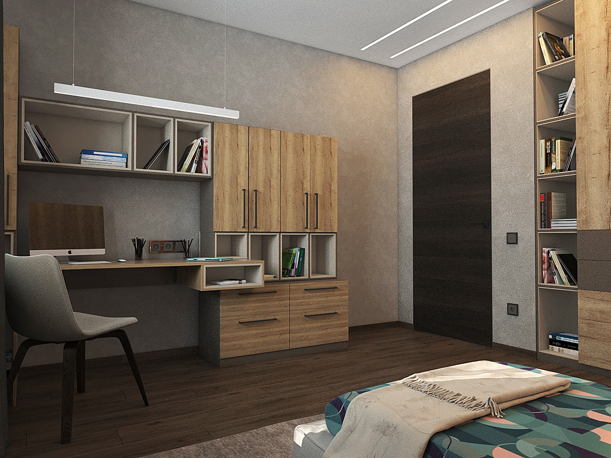 Проект дома общей площадью 198 м2