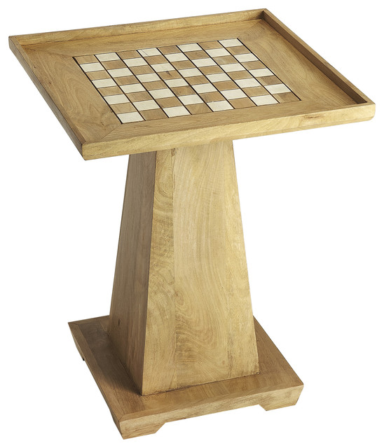 Butler Loft Game Table, Natural Wood