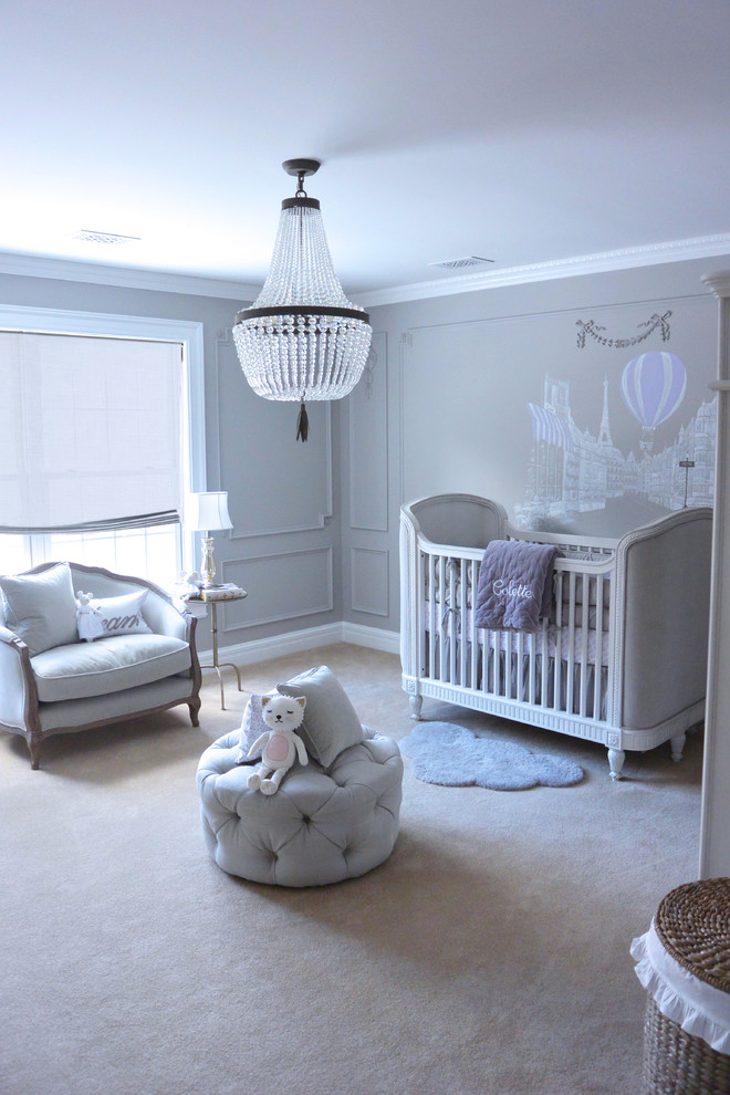 Nursery - traditional nursery idea in New York