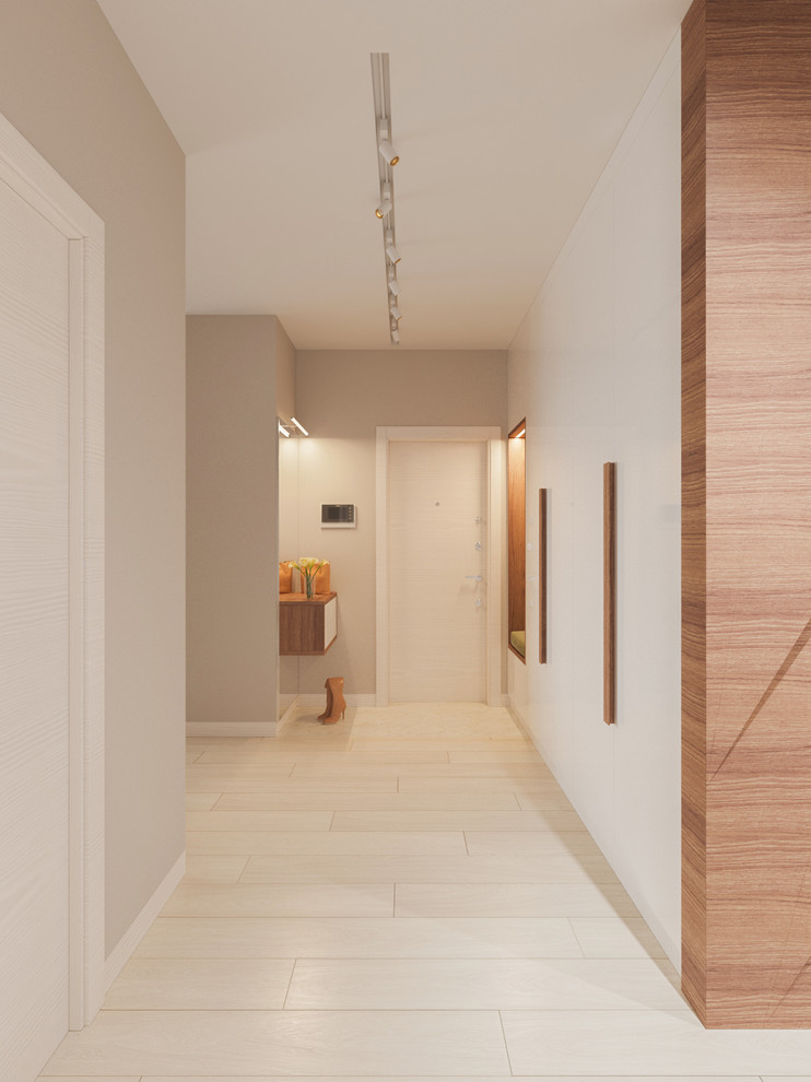 Квартира в теплых тонах