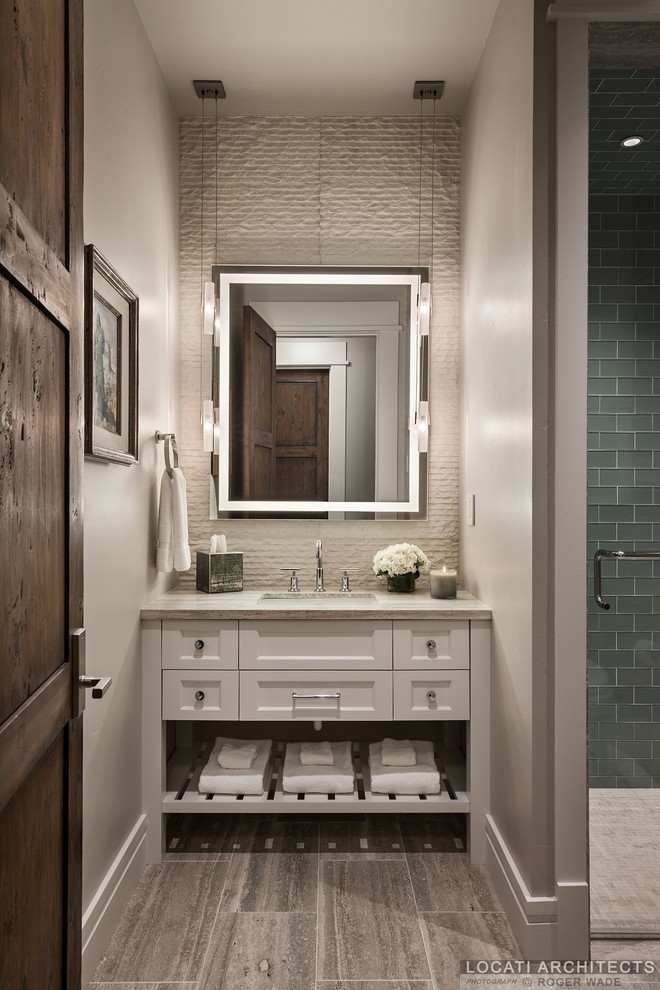 Bathroom - transitional bathroom idea