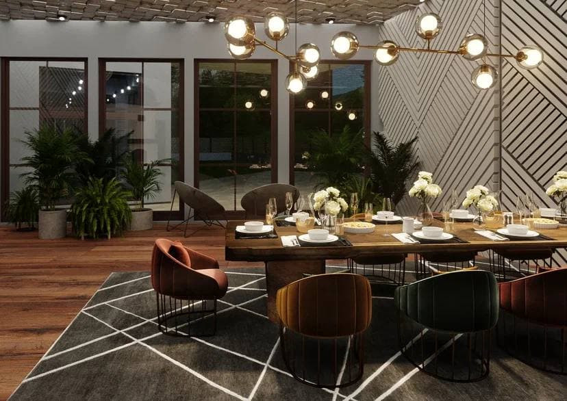 Большой дом для семьи