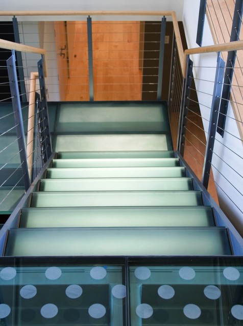 Kelly Residence modern-staircase