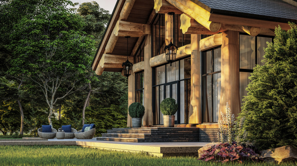 Дом из кедра «Аккем»