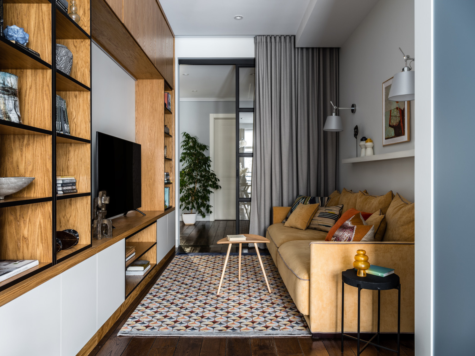 Квартира в современном доме в Казарменном переулке, общей S 117 кв.м.