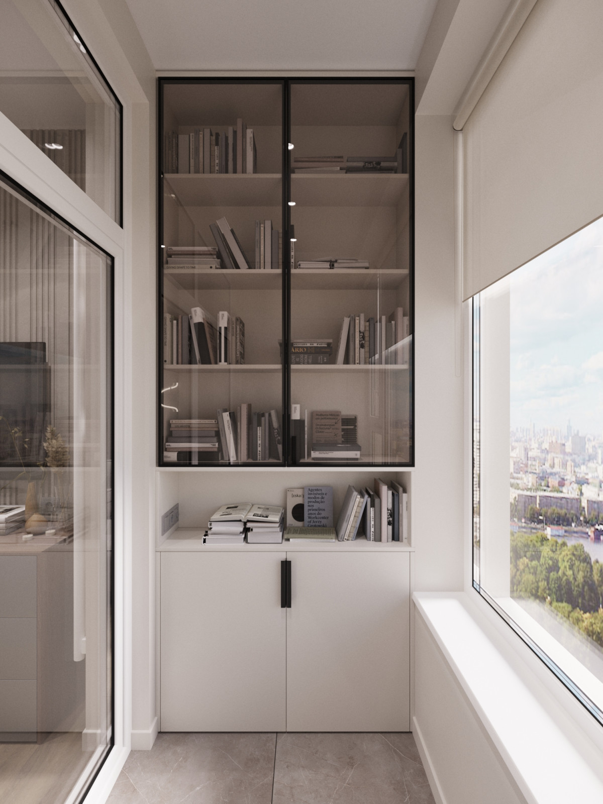 Дизайн интерьера евротрехкомнатной квартиры 65 м2