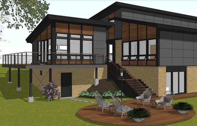 Architectural Render rendering