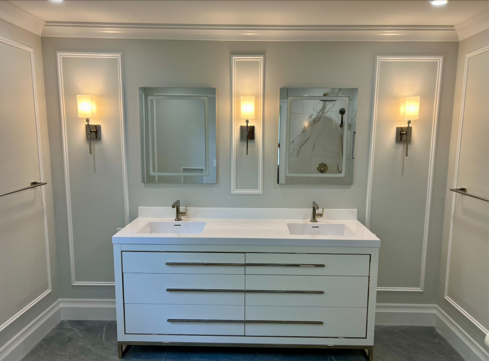 French Country Primary Bathroom