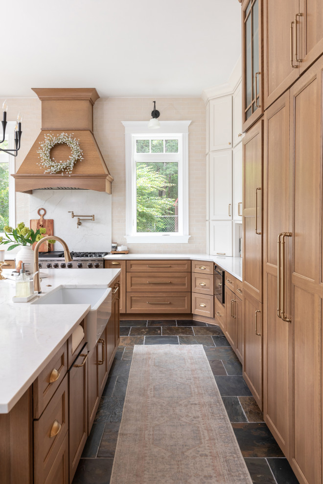 Siler City Home - Farmhouse - Kitchen - Raleigh - by Ida Hernandez