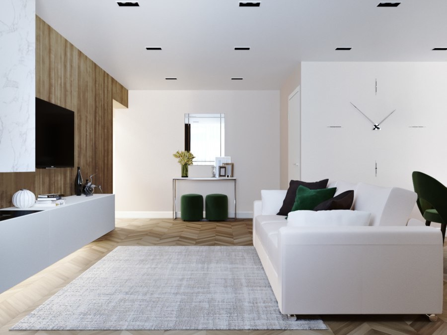 Кухня-гостиная в г. Санкт-Петербург