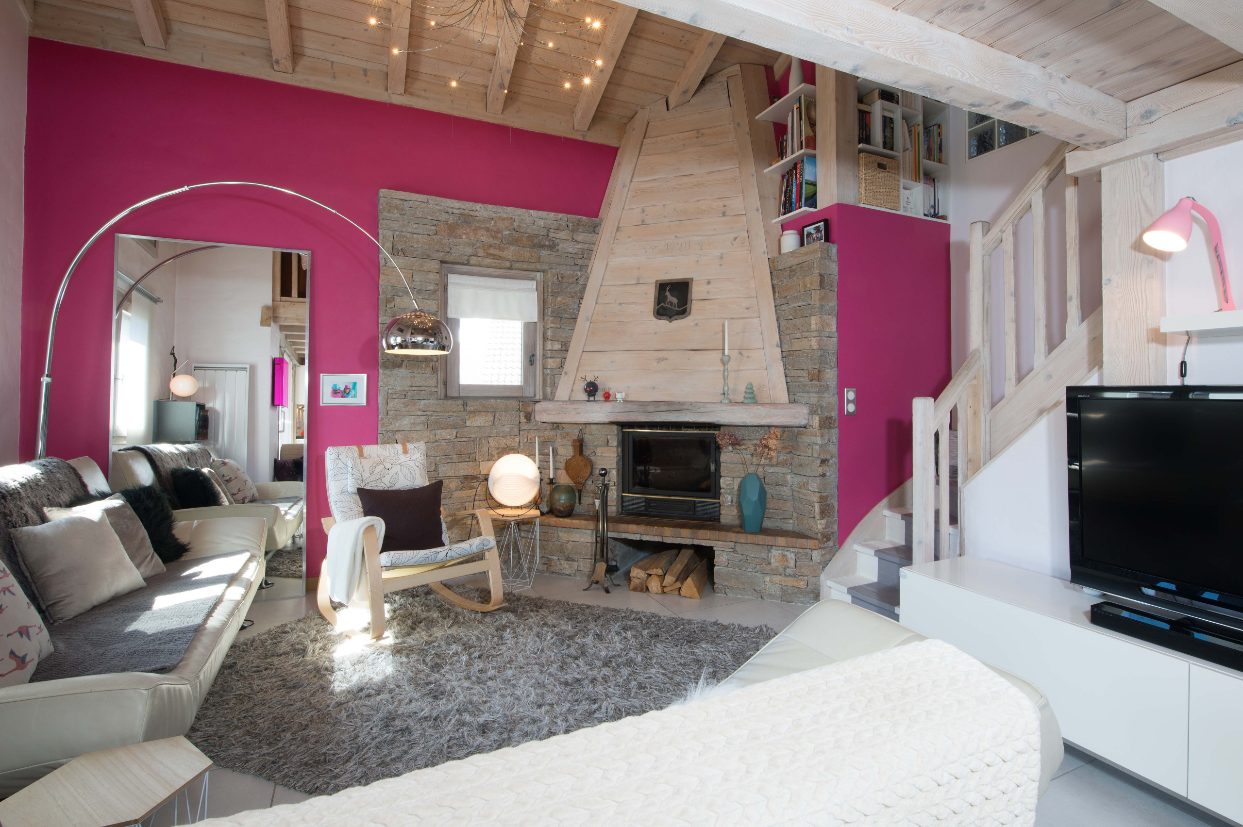 Rénovation Chalet 100 m2 à Passy (74) - De l'Ombre à la Lumière