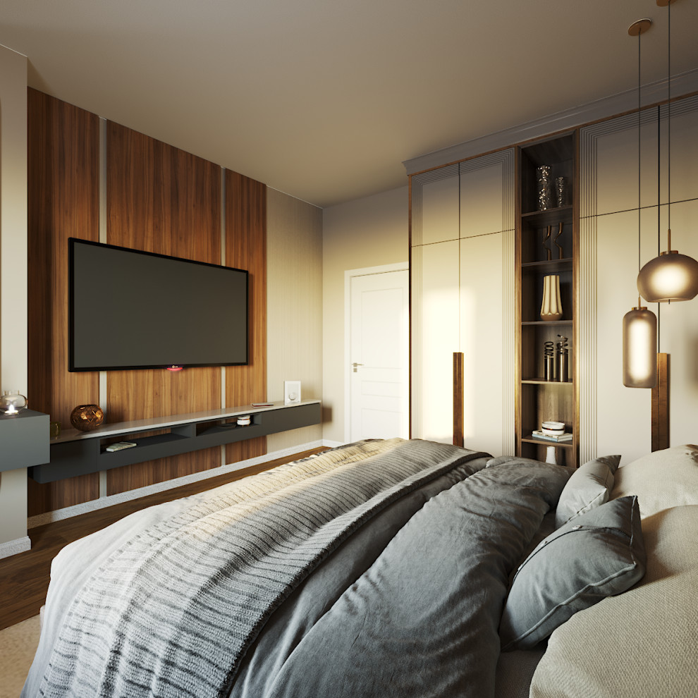 Проект гостевой комнаты в современном стиле