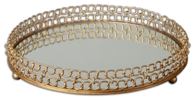 Uttermost Dipali Mirrored Tray
