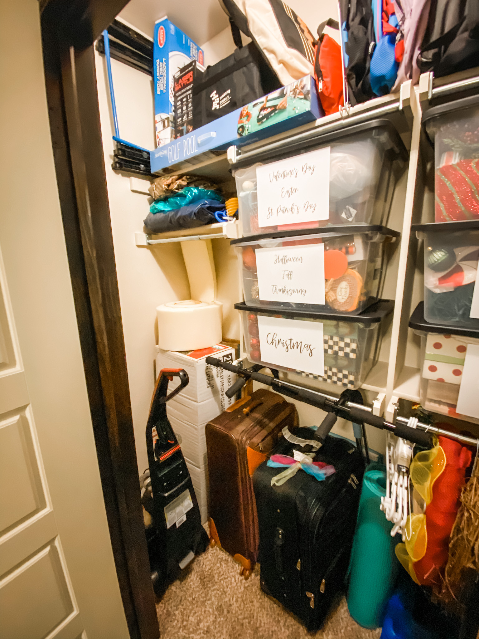 Bonus Room Closet and Home Gym